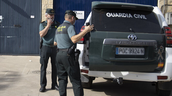 La Guardia Civil se ha hecho cargo de la investigación del siniestro.