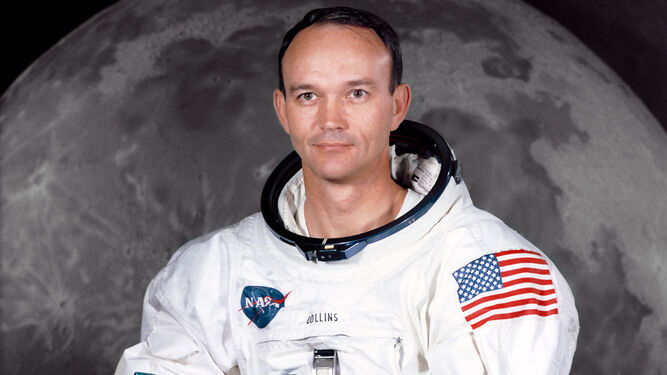 El astronauta Michael Collins.