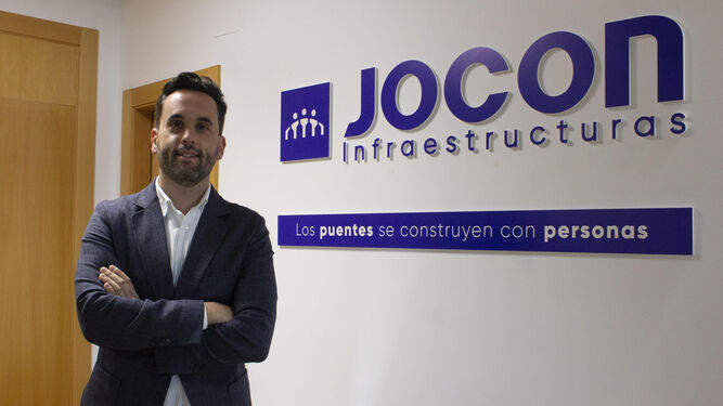 José Antonio Martínez en la sede de Jocon
