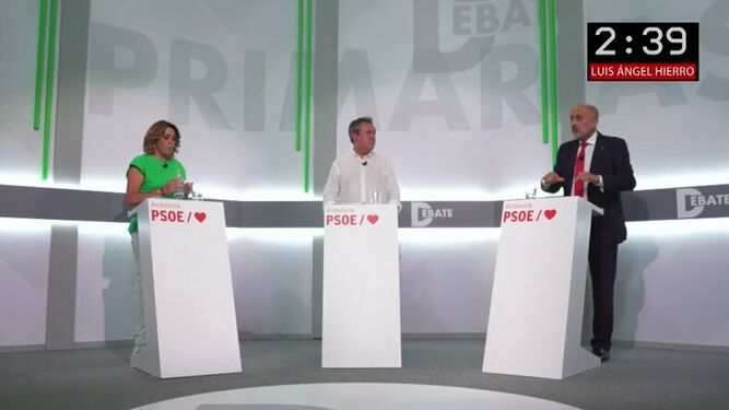 La crisis de gobierno en Granada se cuela en el debate de primarias del PSOE andaluz: Susana Díaz pide restablecer la "normalidad democrática"