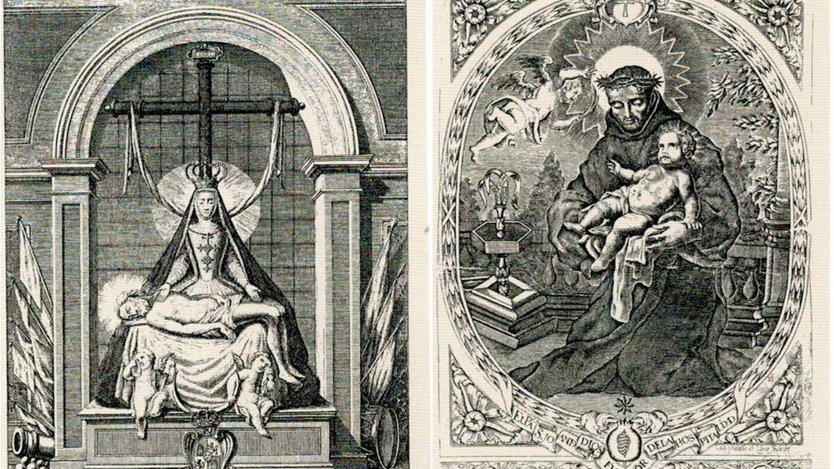 La Virgen de las Angustias y San Juan de Dios