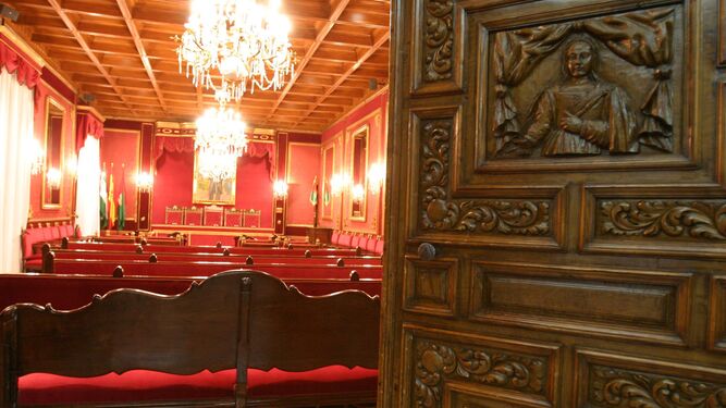 Salón de Plenos del Ayuntamiento de Granada