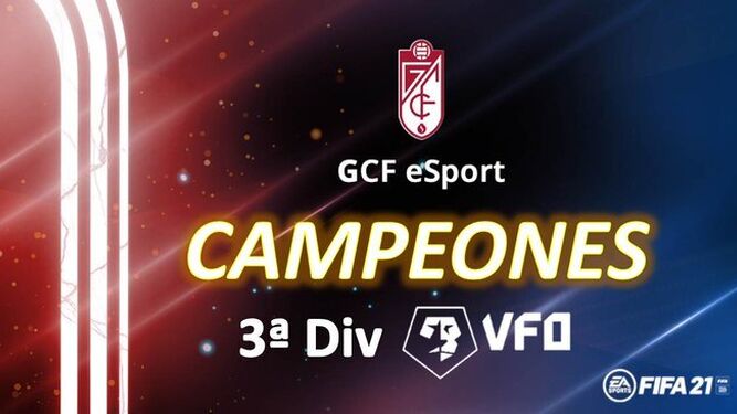 El Granada CF queda campeón de la Tercera División de eSports