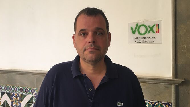 El portavoz de Vox Granada, Onofre Miralles