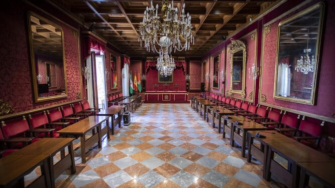 Salón de Plenos del Ayuntamiento de Granada