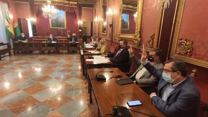 Comisión informativa en el Ayuntamiento de Granada