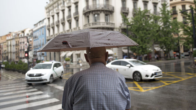 Aviso amarillo por tormentas este lunes en Granada
