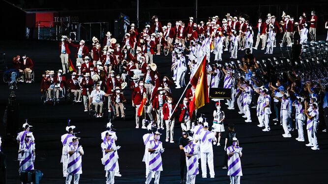 Ceremonia de inauguración de los 'Juegos Paralímpicos Tokyo 2020'.