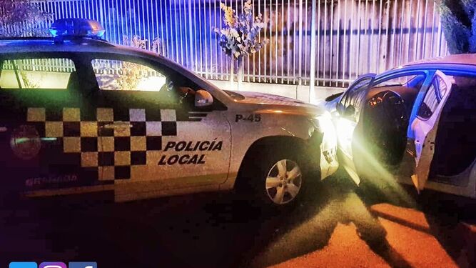 Detenidos por apuñalar a un joven, robarle y fugarse en un coche robado en Granada