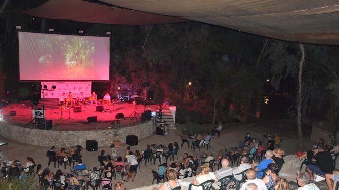 Un evento celebrado este verano en el Parque del Salado de Lanjarón.