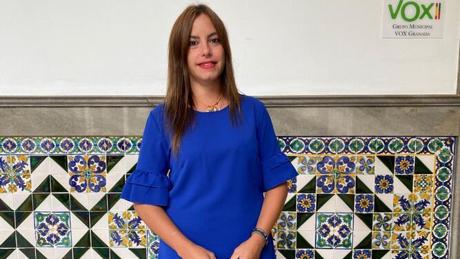 La concejal de Vox, Mónica Rodríguez