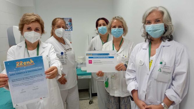 El Hospital Virgen de las Nieves de Granada, premiado por un protocolo para reducir la flebitis