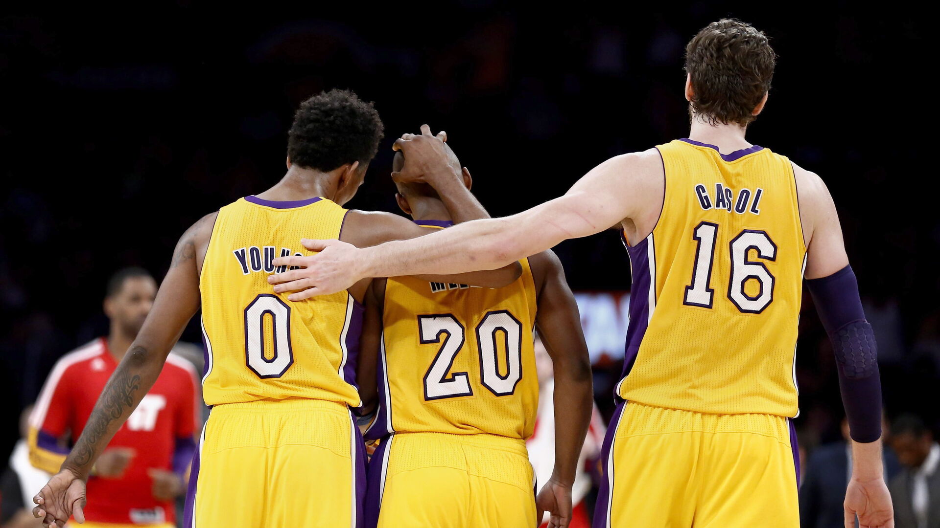 Pau Gasol en Lakers.