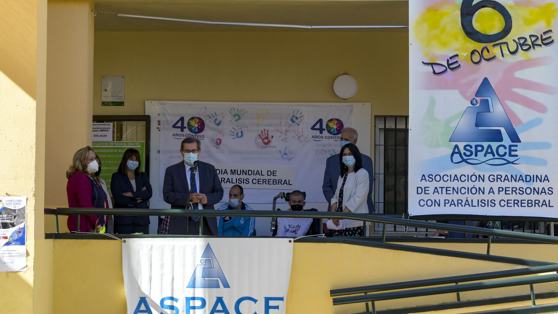 Aspace celebra el D&iacute;a de la Par&aacute;lisis Cerebral 2021, en im&aacute;genes