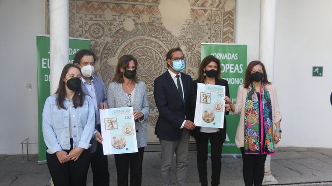 Presentación de las actividades con motivo de las Jornadas Europeas del Patrimonio en Granada.