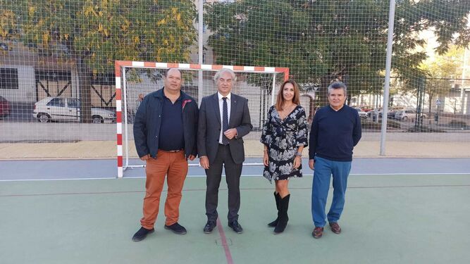 El Ayuntamiento acomete actuaciones de mantenimiento en instalaciones deportivas con el Plan Aire