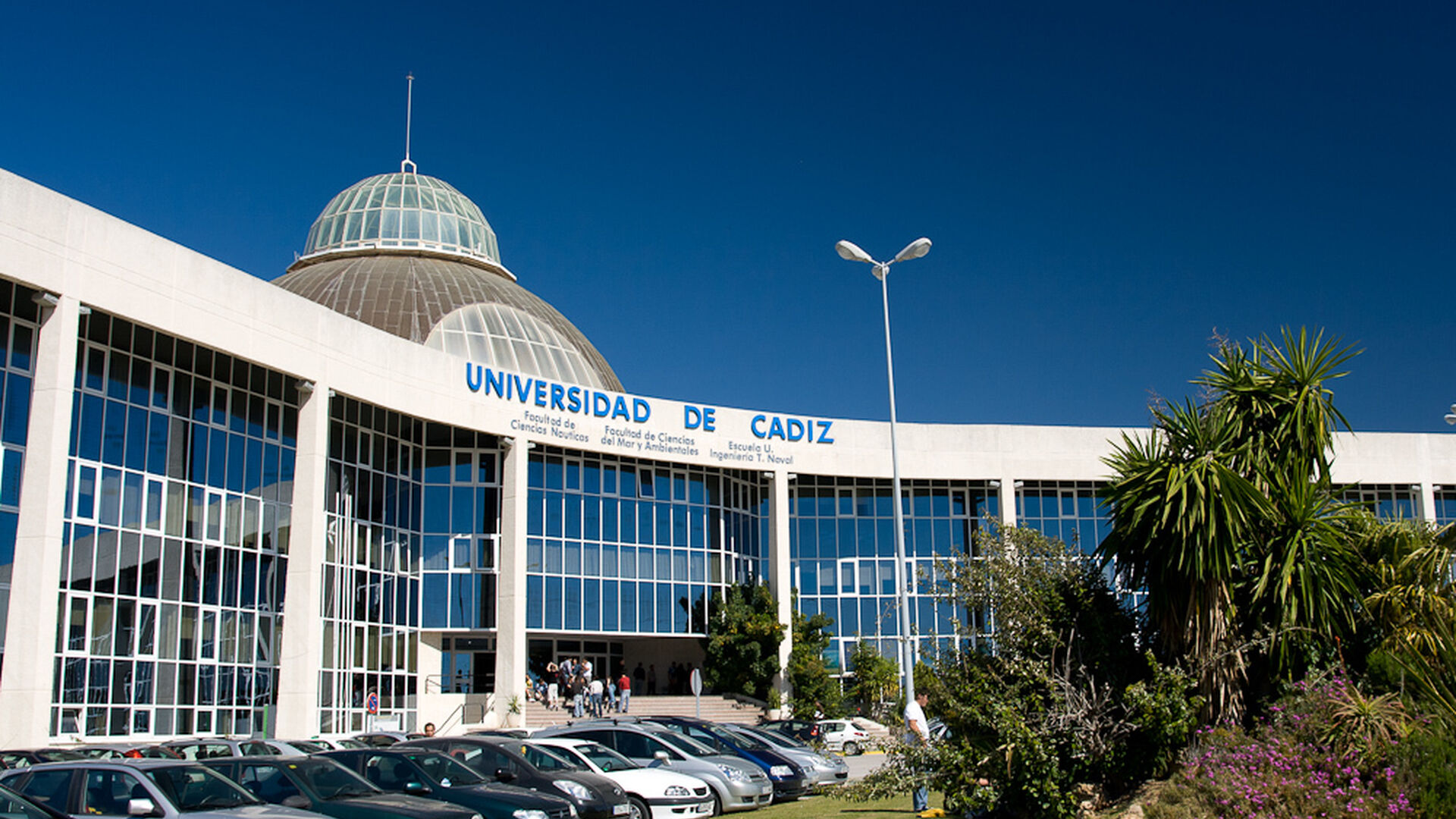 Biblioteca del campus, en Puerto Real (C&aacute;diz)