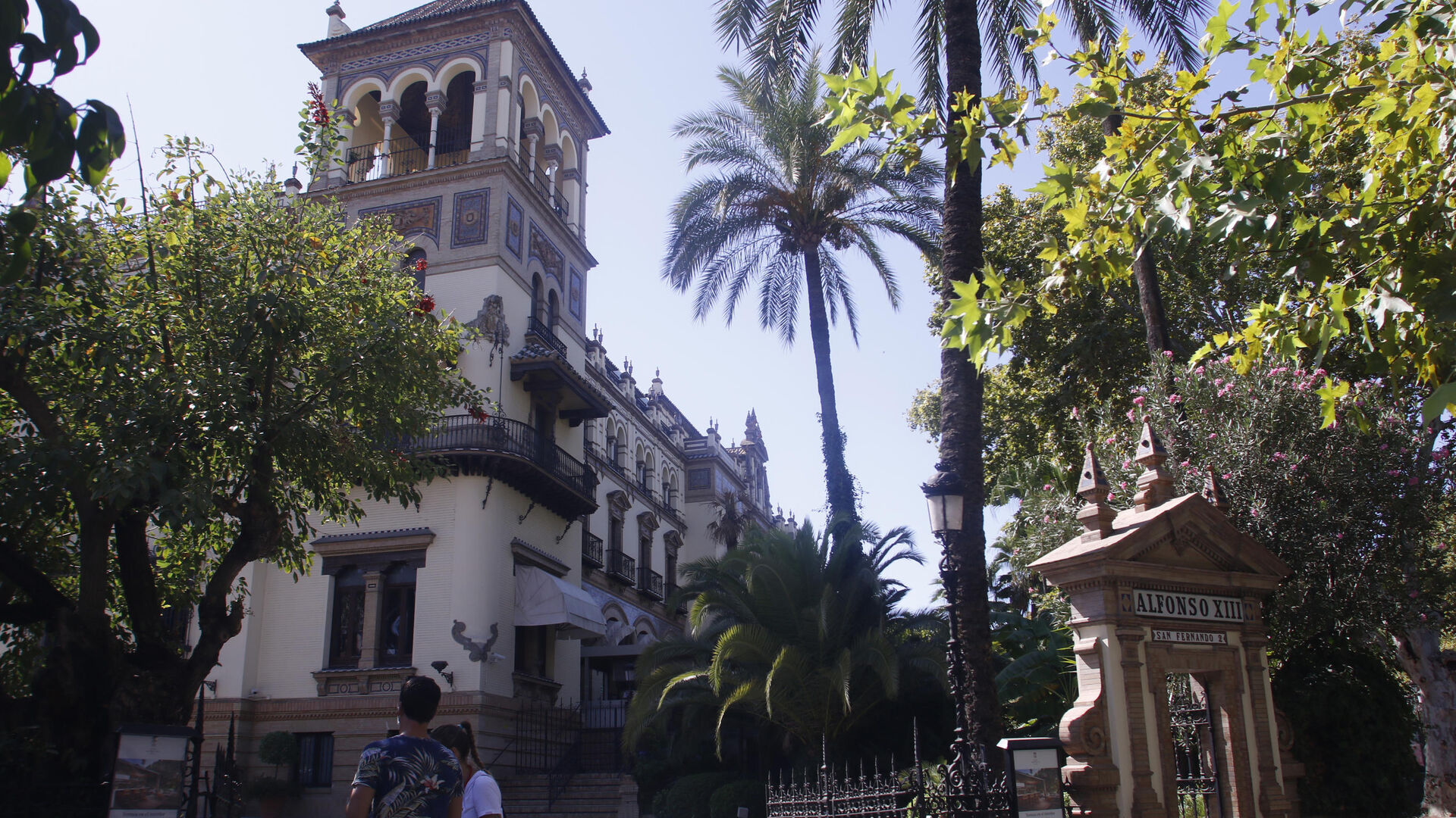 Hotel Alfonso XIII, en Sevilla.
