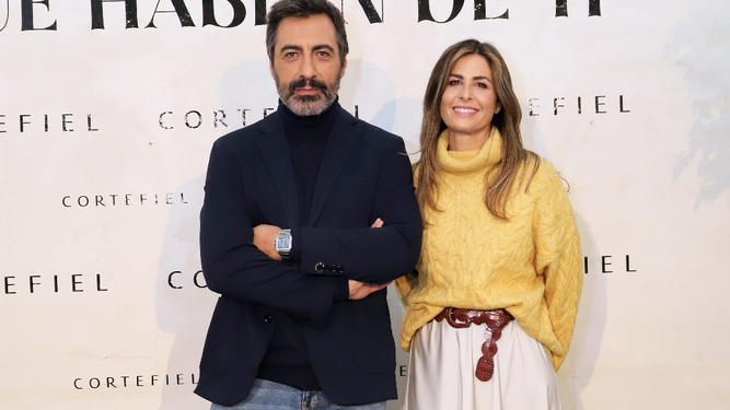 Nuria Roca y Juan del Val, protagonistas 'sin miedo' en la nueva campaña de Cortefiel.