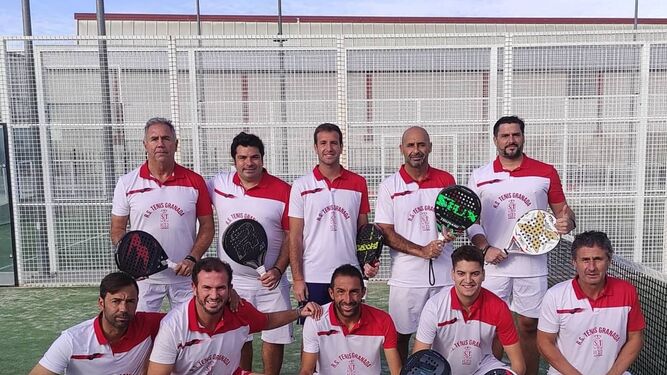 Equipo de la Real Sociedad de Tenis de Granada