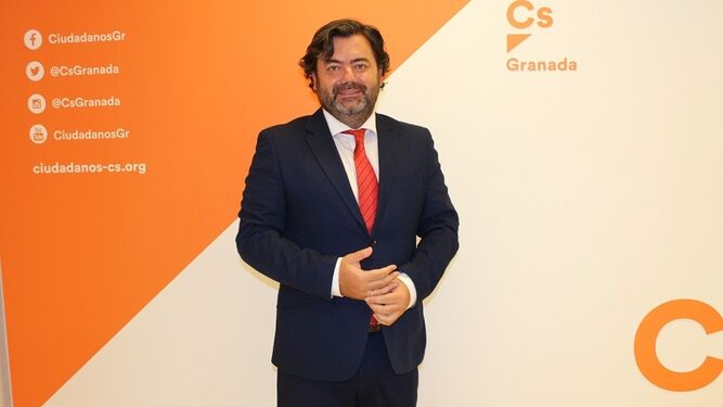 El coordinador provincial de Cs Granada, Joaquín López-Sidro.