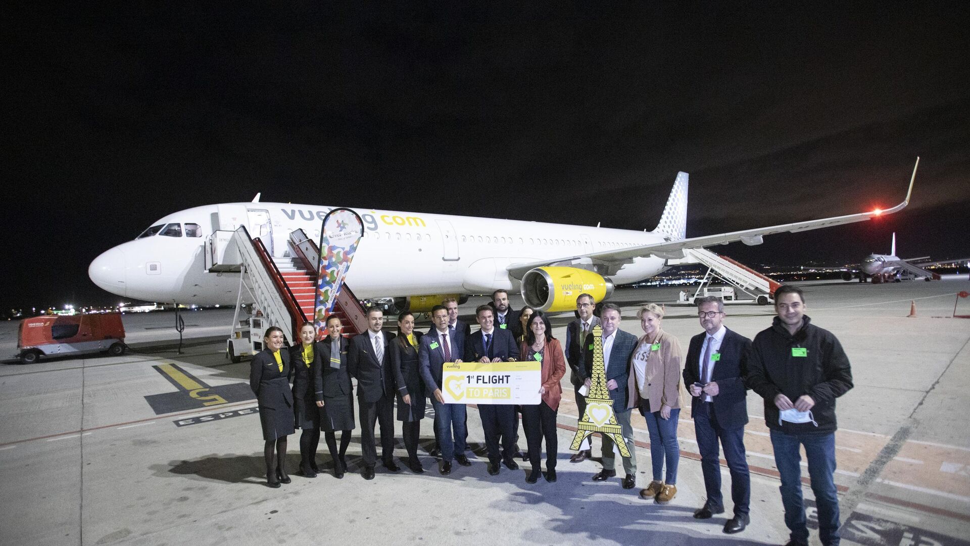 Fotos: Granada recibe el primer vuelo internacional tras la pandemia