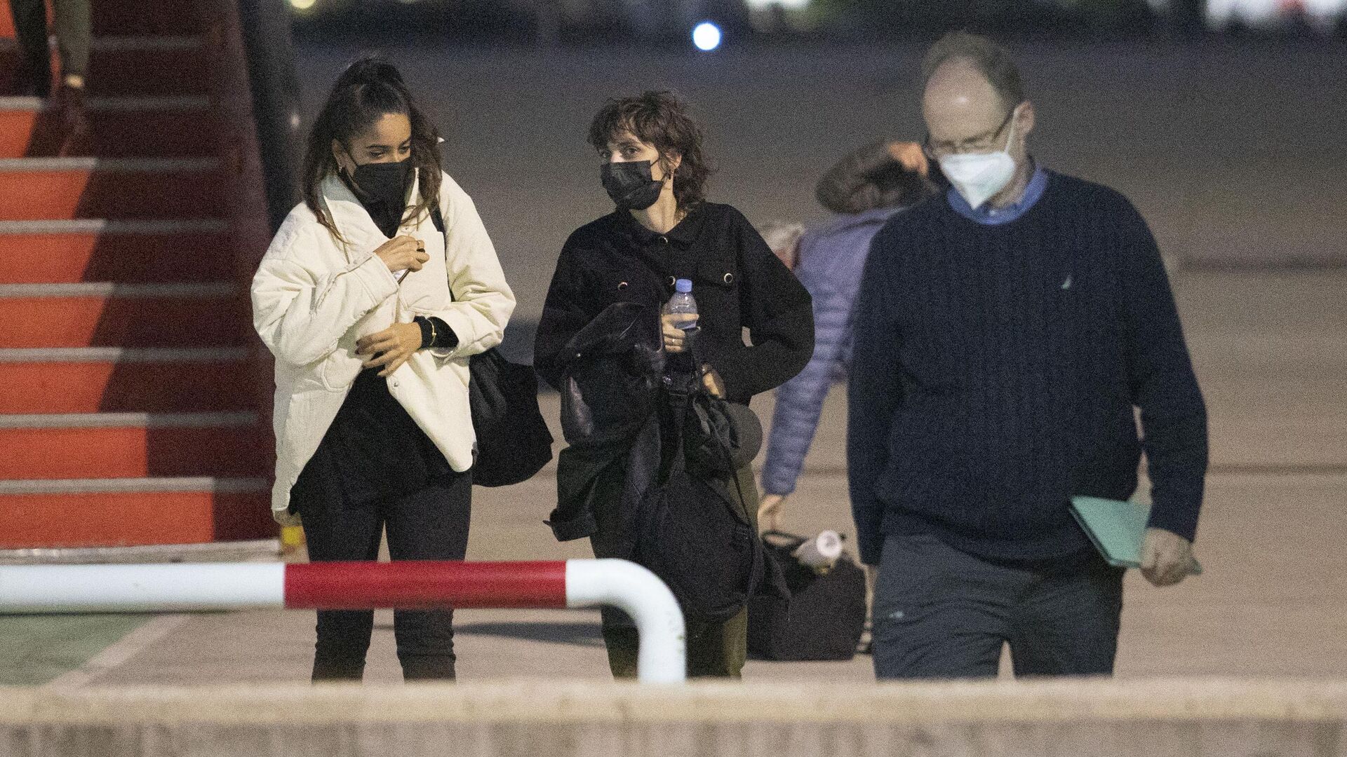 Fotos: Granada recibe el primer vuelo internacional tras la pandemia