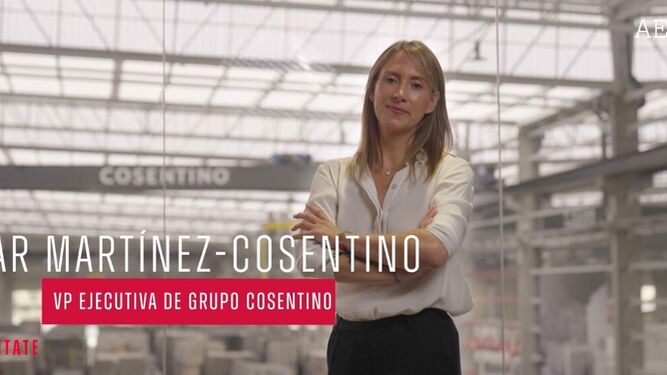 La vicepresidenta ejecutiva de Cosentino, Pilar Martínez-Cosentino, en el documental sobre liderazgo empresarial en España