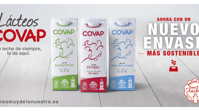 Nuevos envases de origen vegetal de Covap.
