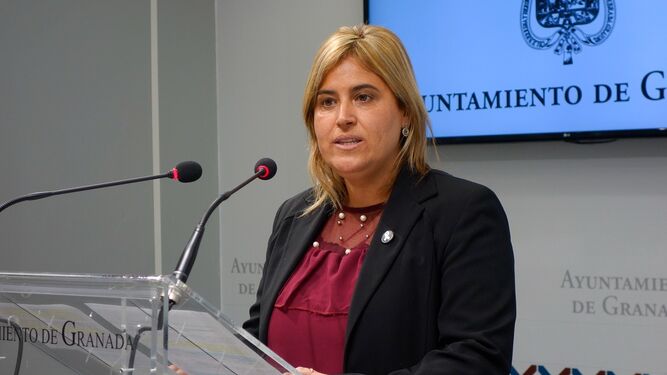 La concejala de Derechos Sociales, Nuria Gutiérrez