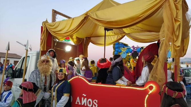 Imagen de archivo de la Cabalgata de Reyes de La Zubia.