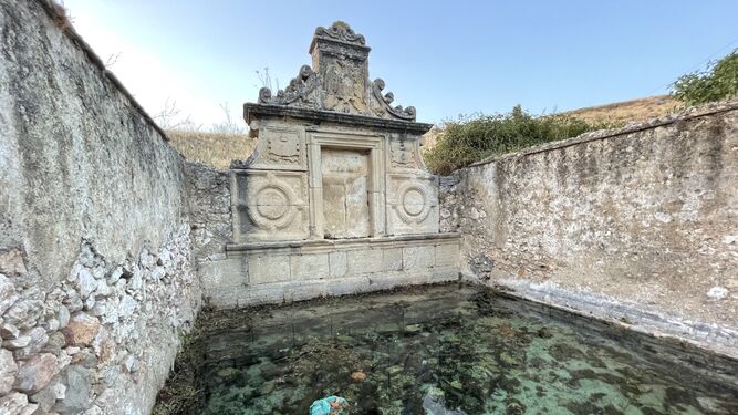 Imagen de la Fuente Santa de Loja (Granada)