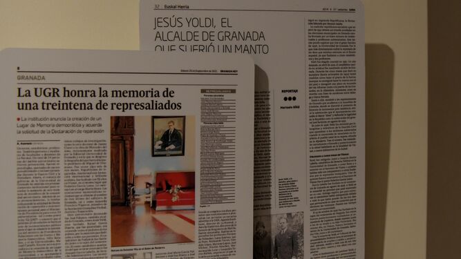 La Universidad de Granada hace memoria en La Madraza