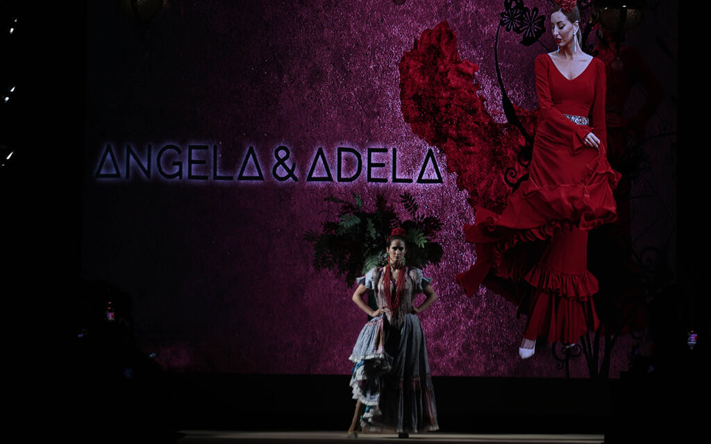 El desfile de &Aacute;ngela y Adela en We Love flamenco, todas las fotos
