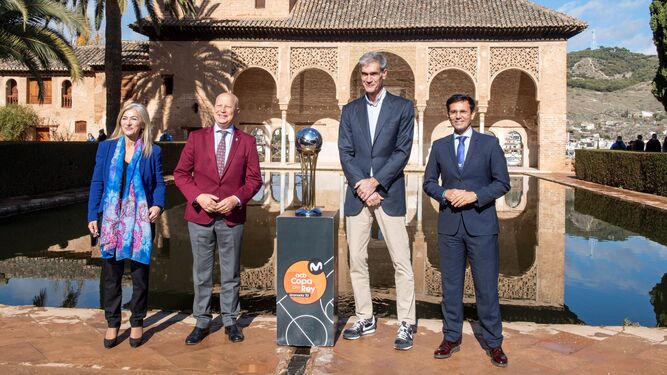 La Copa del Rey fue presentada recientemente en la Alhambra.