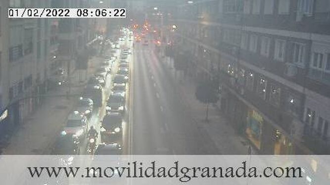Estado del tráfico en Granada: muchas complicaciones en la ciudad y la Circunvalación