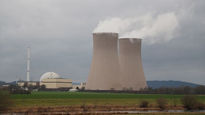 Una central nuclear de Alemania.