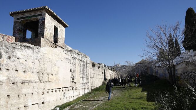La muralla zirí de Granada actualmente se encuentra cerrada al público