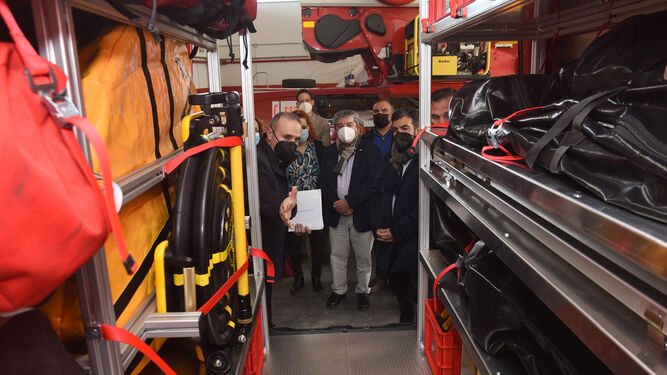 Granada prevé ser referente andaluz con centro de entrenamiento de bomberos en Loja