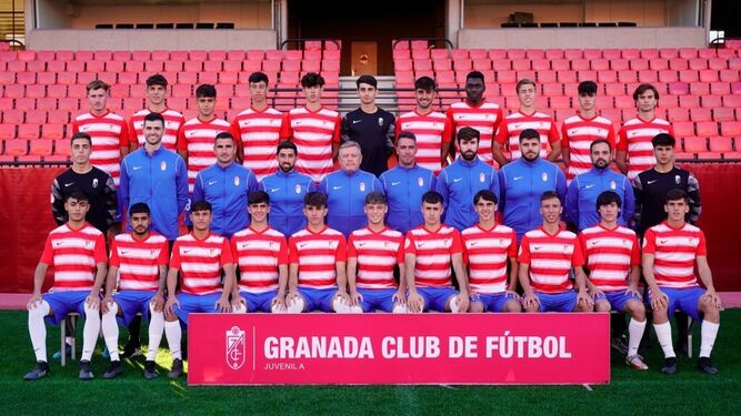 Plantilla del Granada CF juvenil