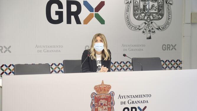 La portavoz adjunta del Grupo Municipal Popular en el Ayuntamiento de Granada, Eva Martín