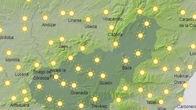 Tiempo en Granada | La provincia estrena mes con una caída de las temperaturas