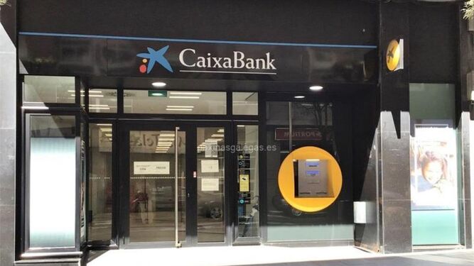 Una oficina de Caixabank.