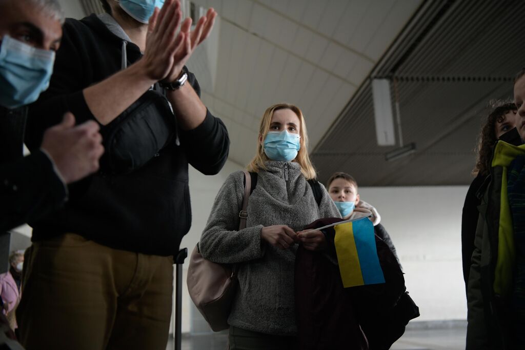 La llegada de los primeros inmigrantes ucranianos a Granada, en imágenes