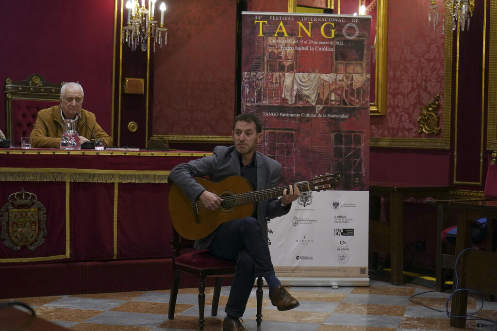 La presentaci&oacute;n del Festival de Tango de Granada, en im&aacute;genes