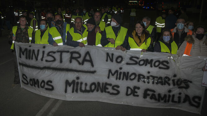 La ministra de Industria ofrece diálogo desde Granada para frenar la huelga de transporte