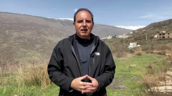 El parlamentario de Vox en Andalucía por Granada, Francisco Ocaña