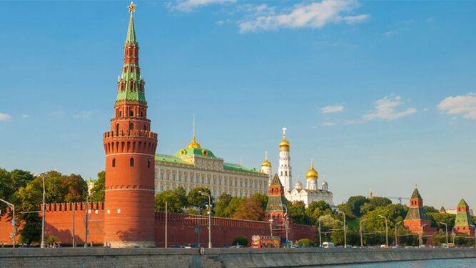 Vista del Kremlin.
