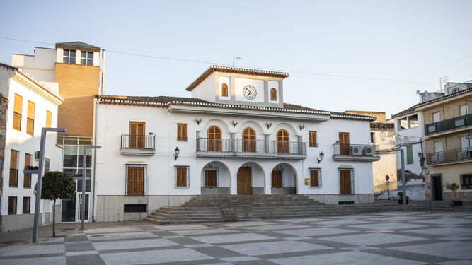 Fachada principal del Ayuntamiento de Las Gabias.