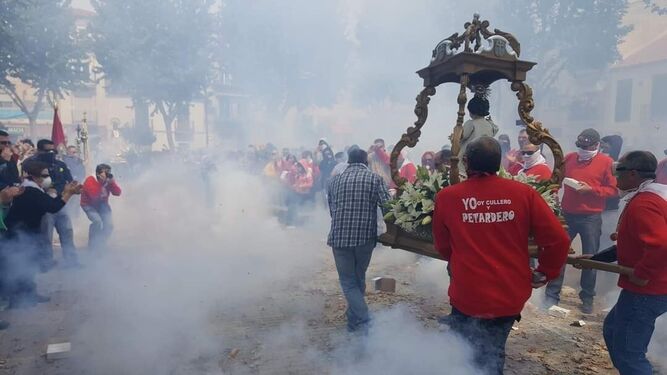 Cúllar Vega (Granada) revive su 'explosiva' resurrección tras dos años de pandemia